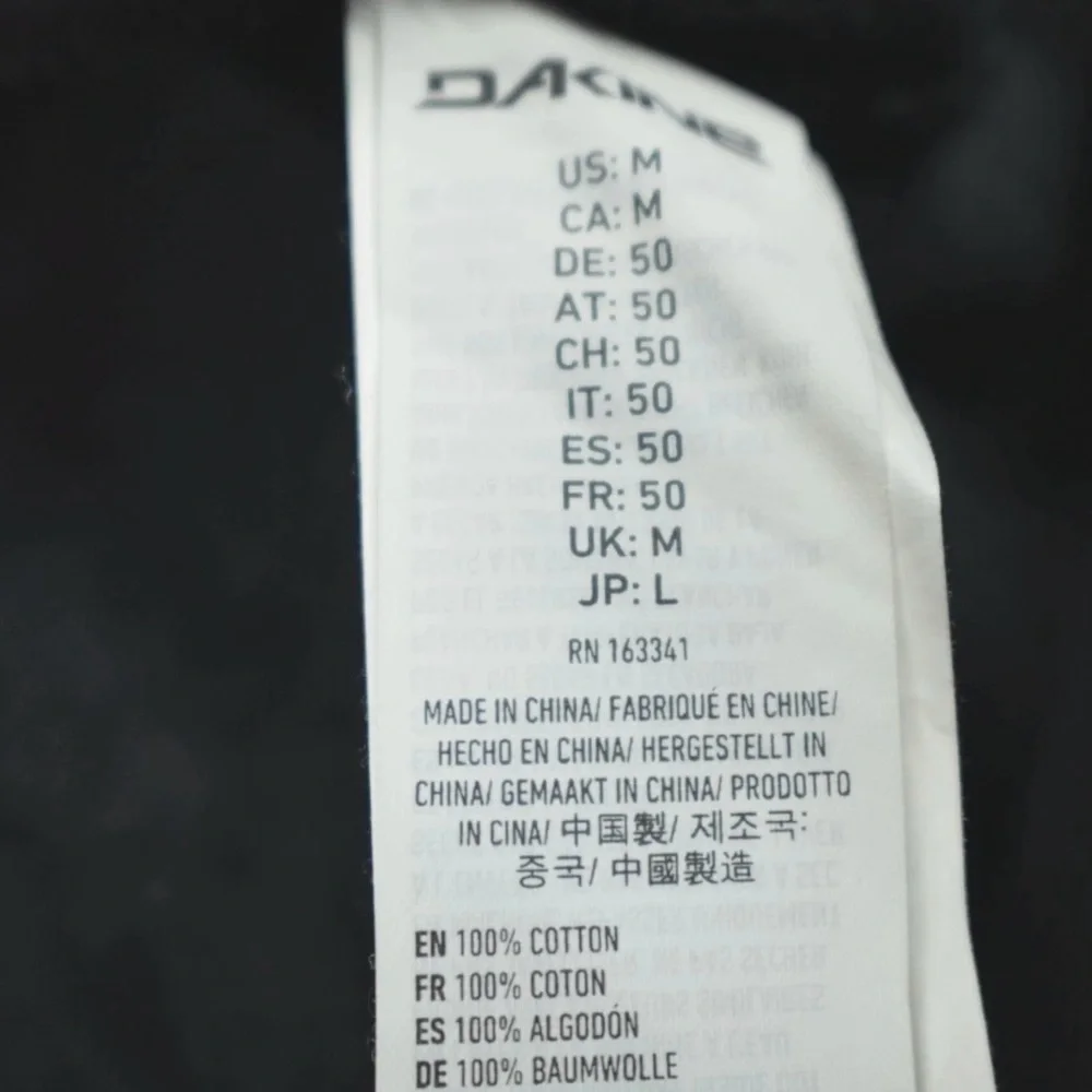 Dakine Apresurf Quick Dry Toweling Surf Hoodie Men's Size M Black Cotton, NWT - Picture 5 of 7